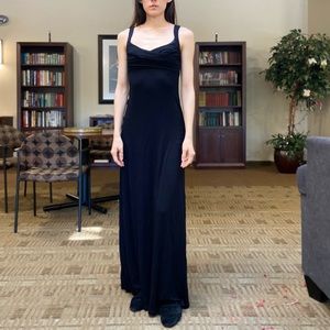 SOLD deadstock BCBG Maxazaria black formal dress in like new condition